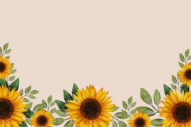 cute wallpapers sunflowers 0082