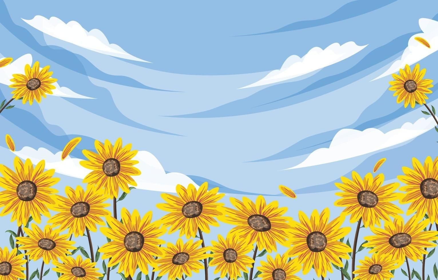 cute wallpapers sunflowers 0087