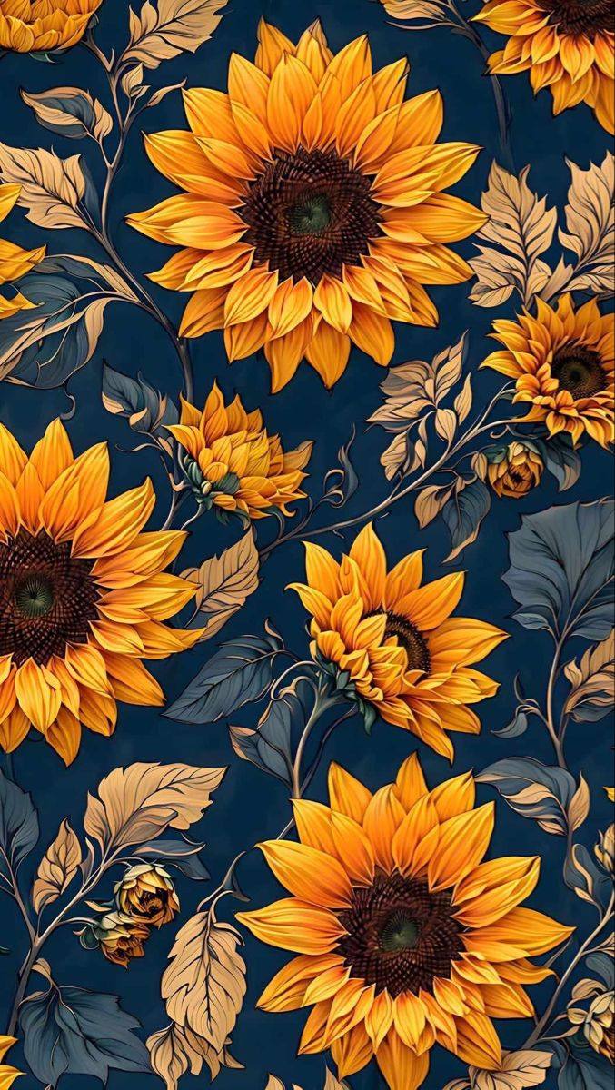 cute wallpapers sunflowers 0088