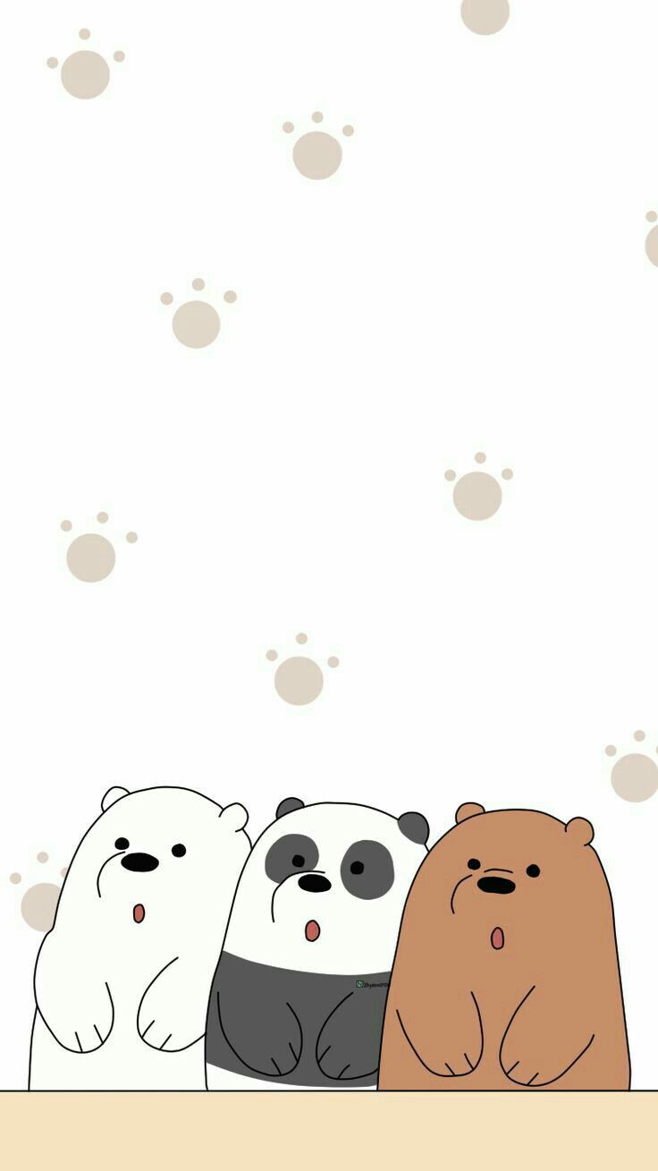 cute wallpapers We Bare Bears for mobile