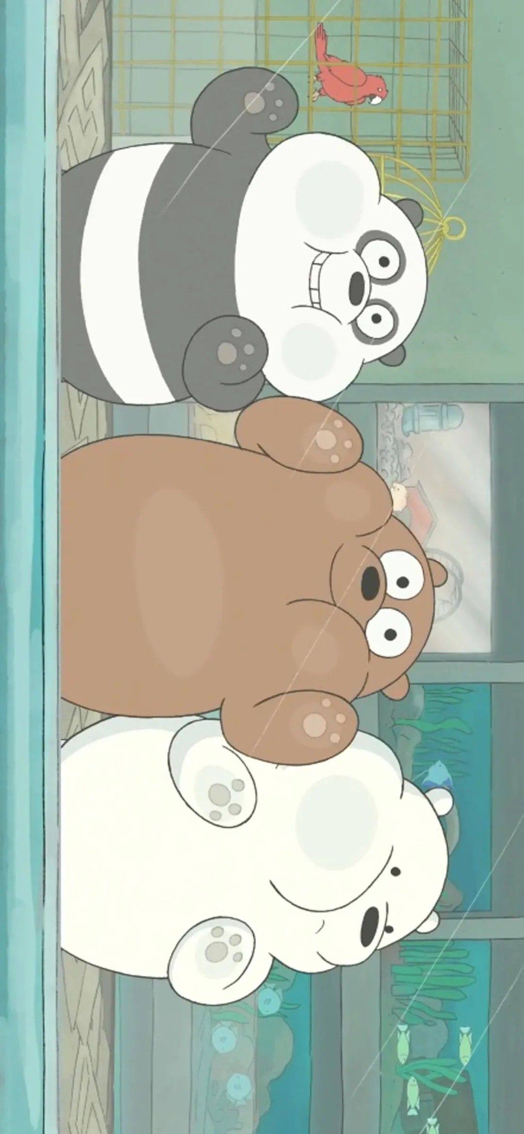 cute wallpapers We Bare Bears 0039