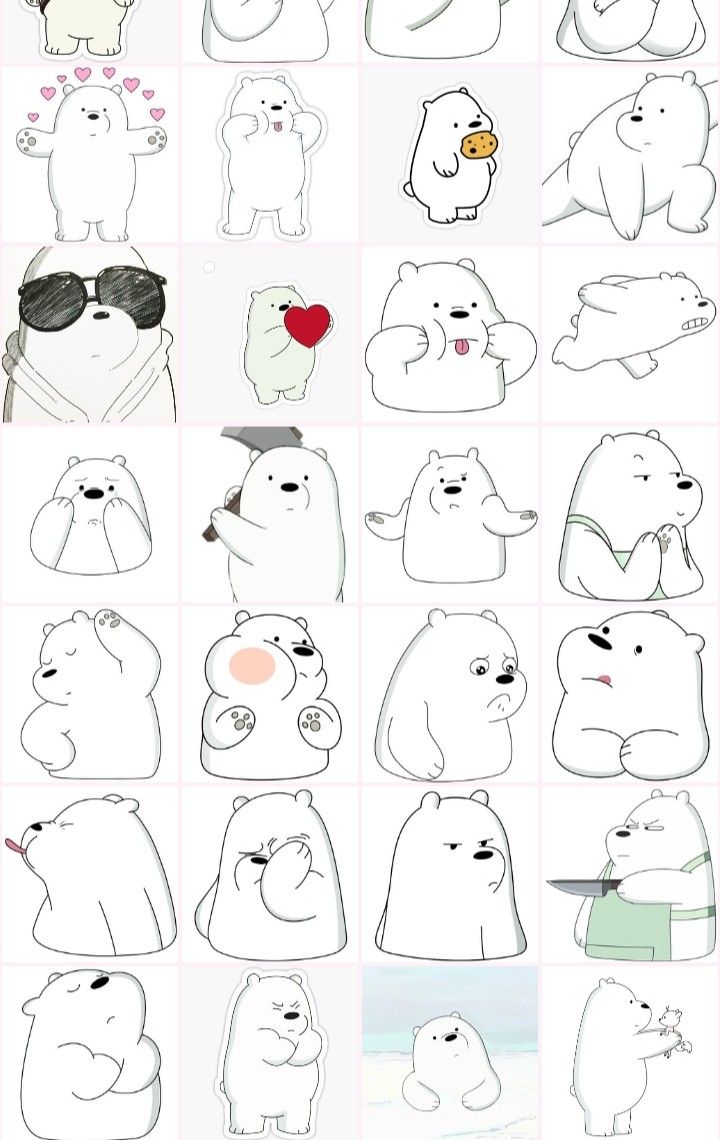 cute wallpapers We Bare Bears 0075