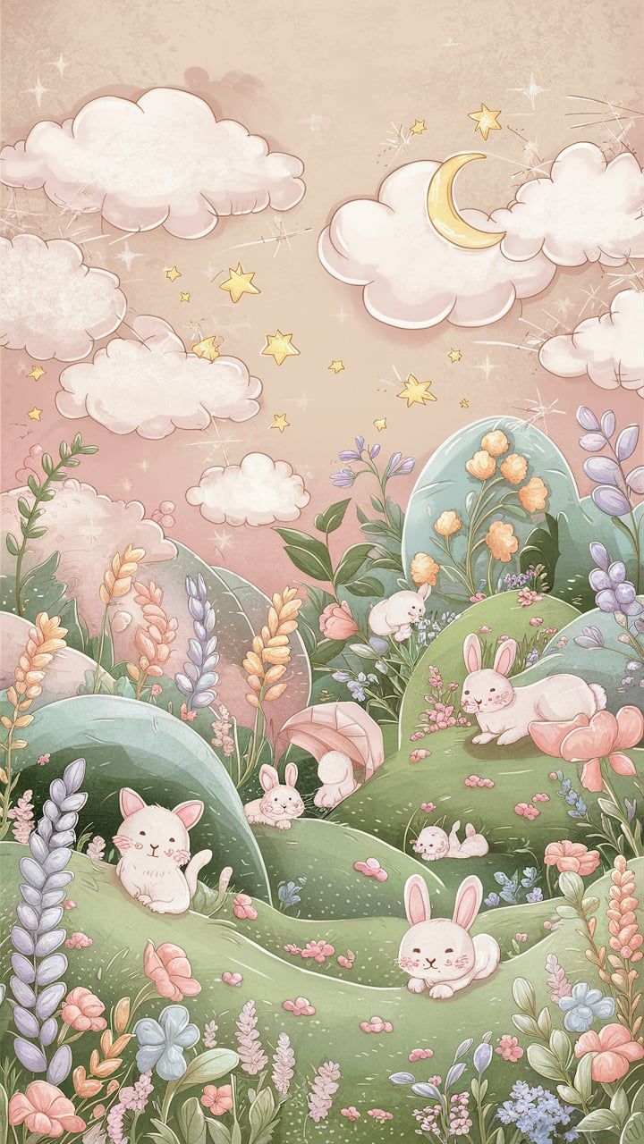 cute watercolor wallpapers 0092