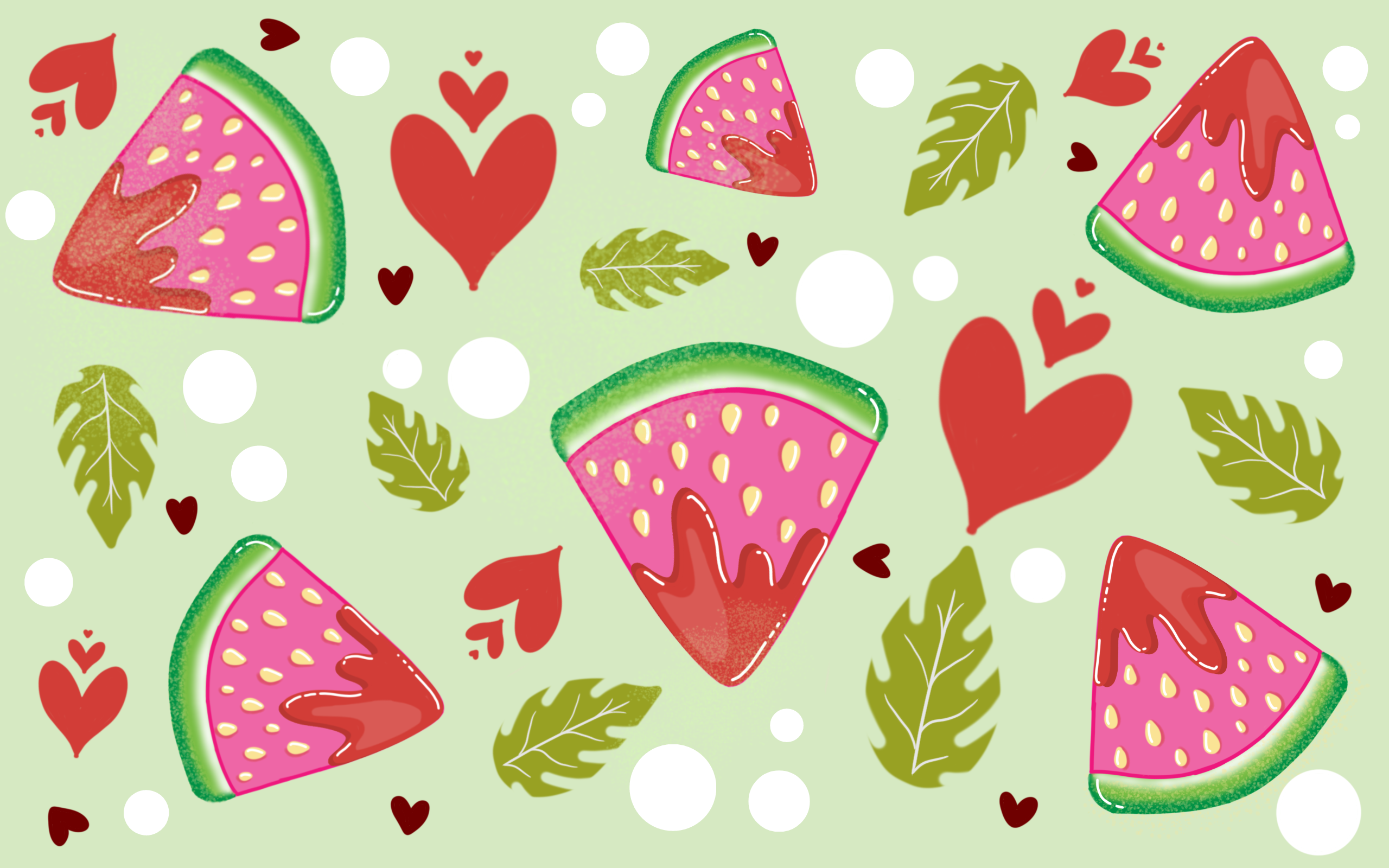 cute watermelon aesthetic images