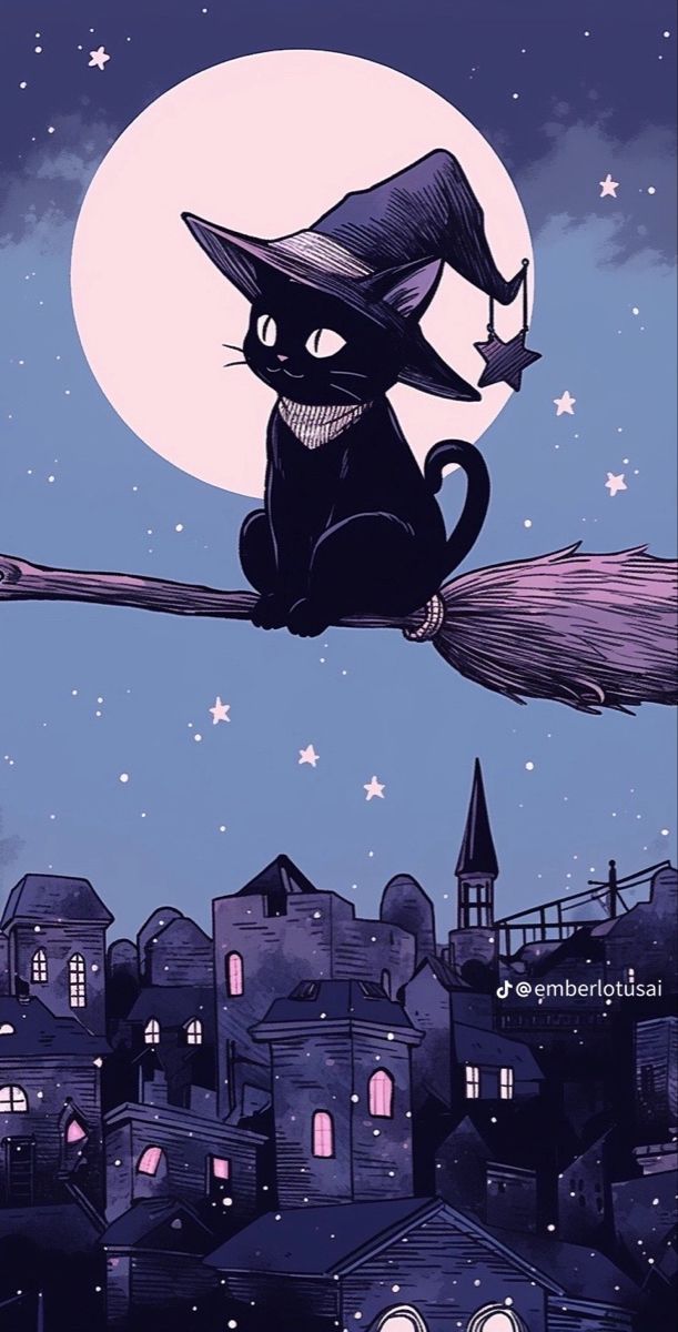 cute witchy wallpapers 0019