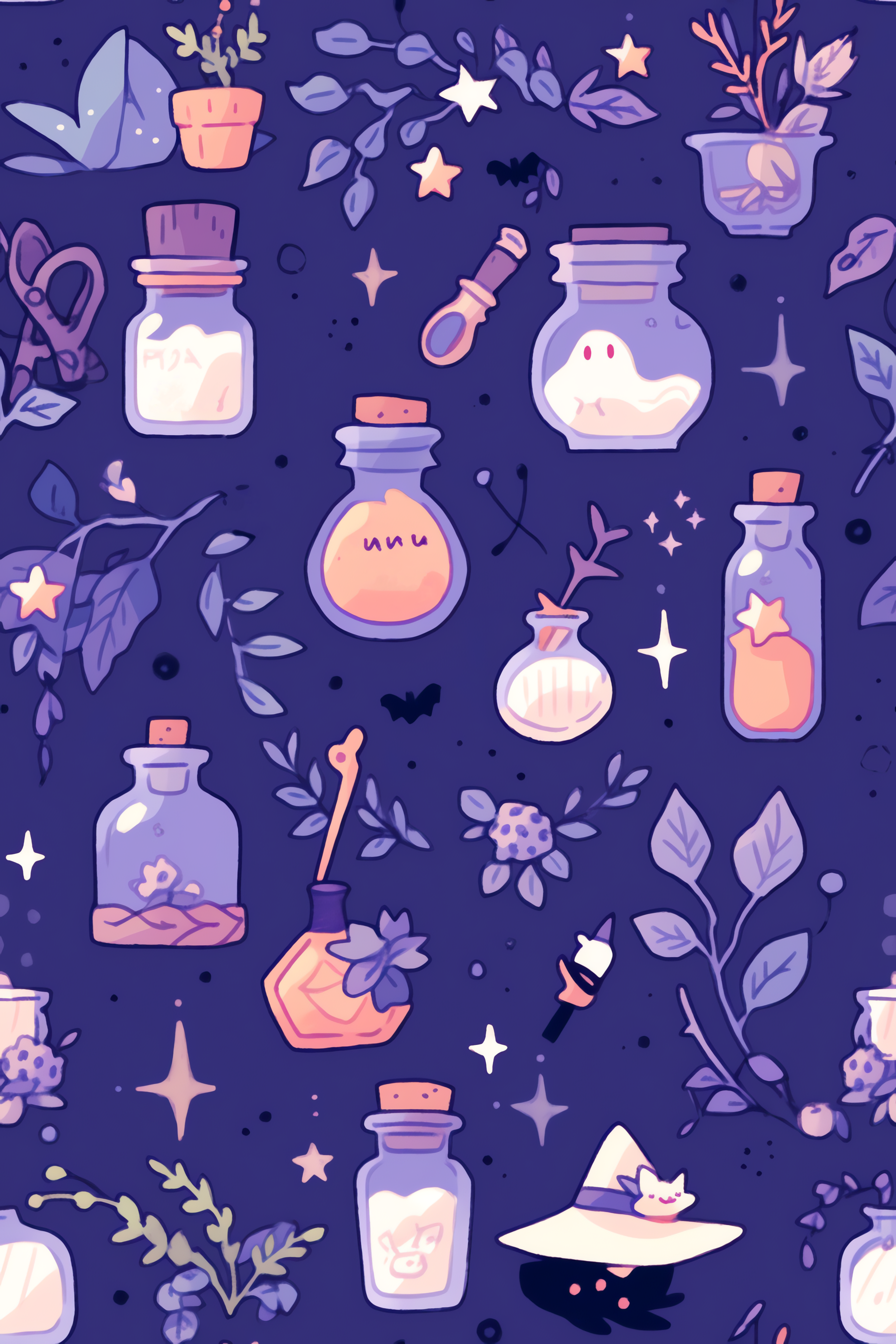 cute witchy wallpapers 0035