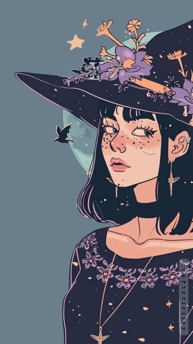 cute witchy wallpapers 0067