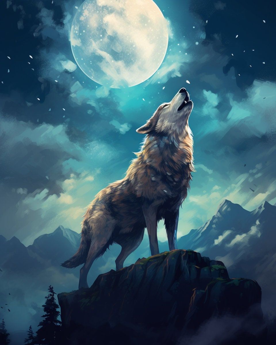 cute wolf wallpapers 0095