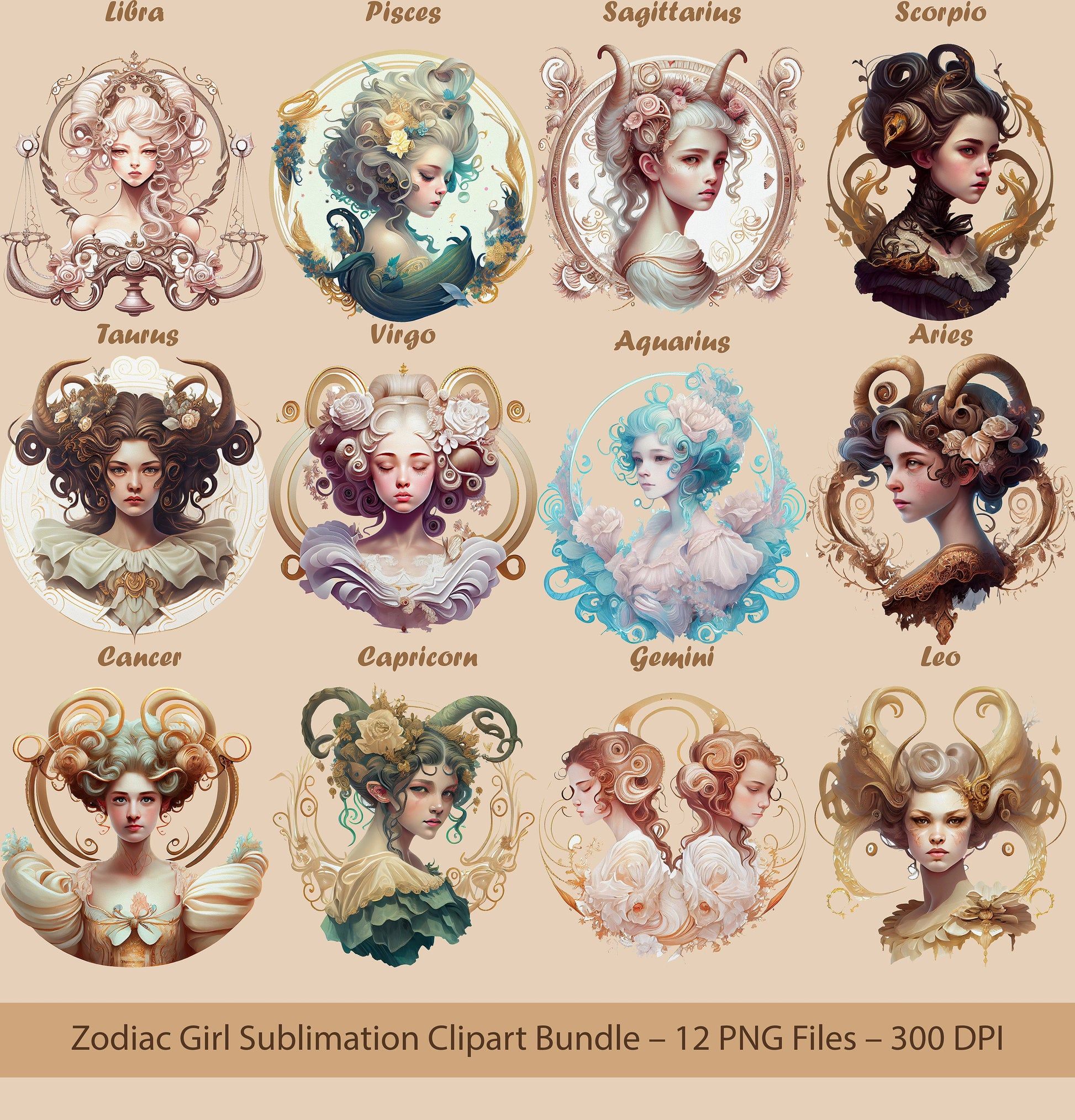 cute Zodiac wallpapers 0071