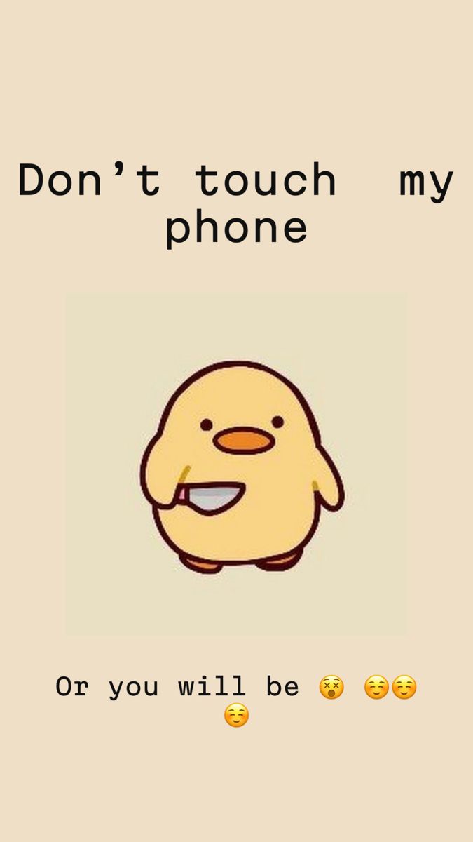 dont touch my phone wallpapers cute 0035