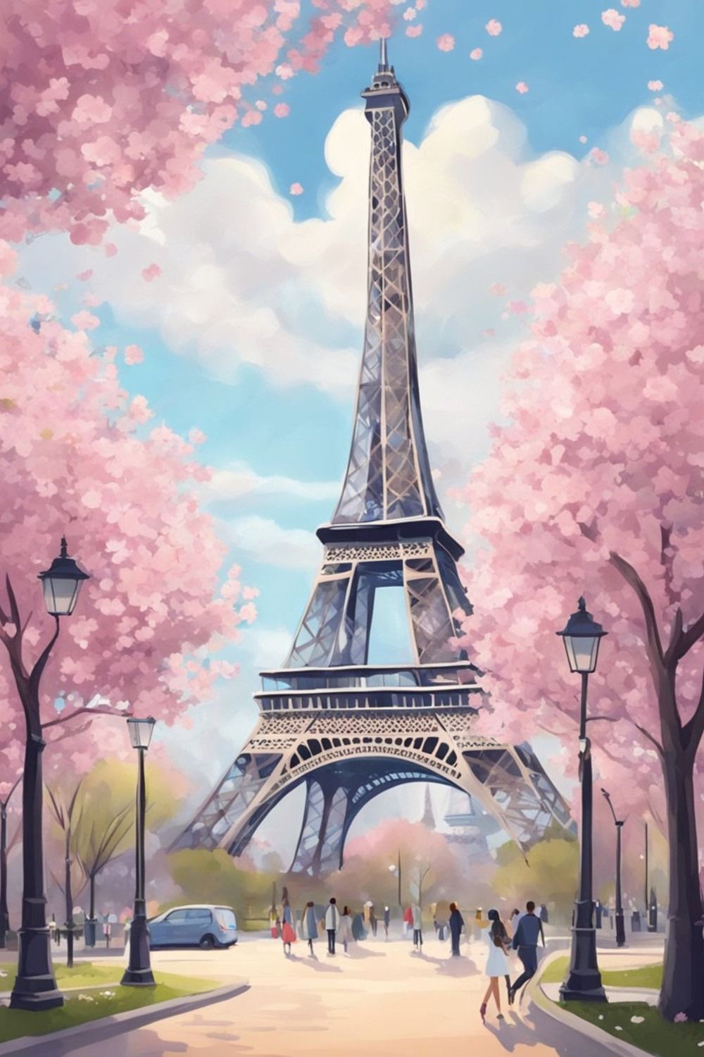 Eiffel Tower cute paris wallpapers 0047