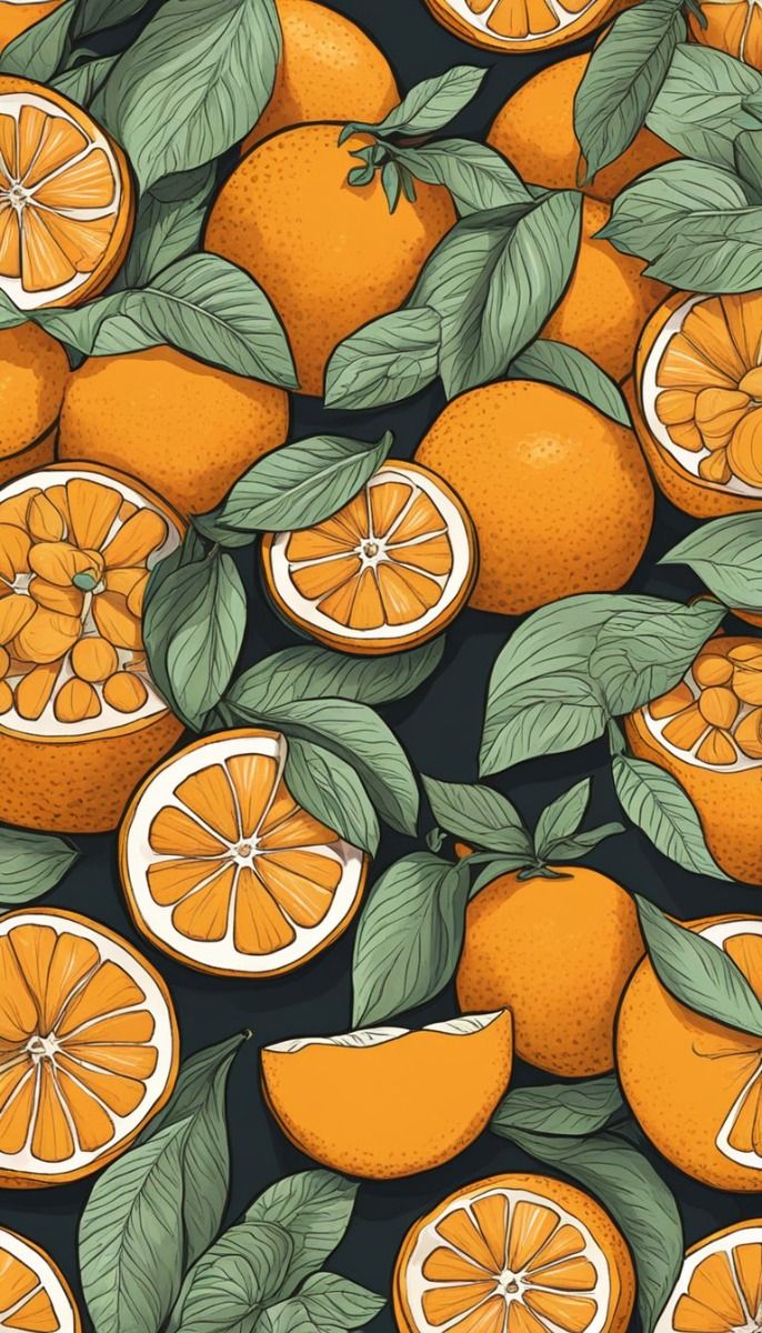 festive cute orange wallpapers