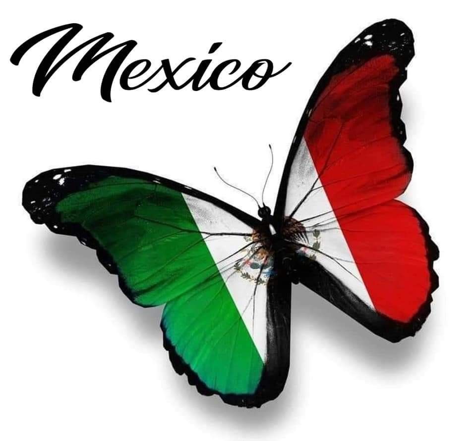 flag cute Mexican wallpapers butterfly 0011