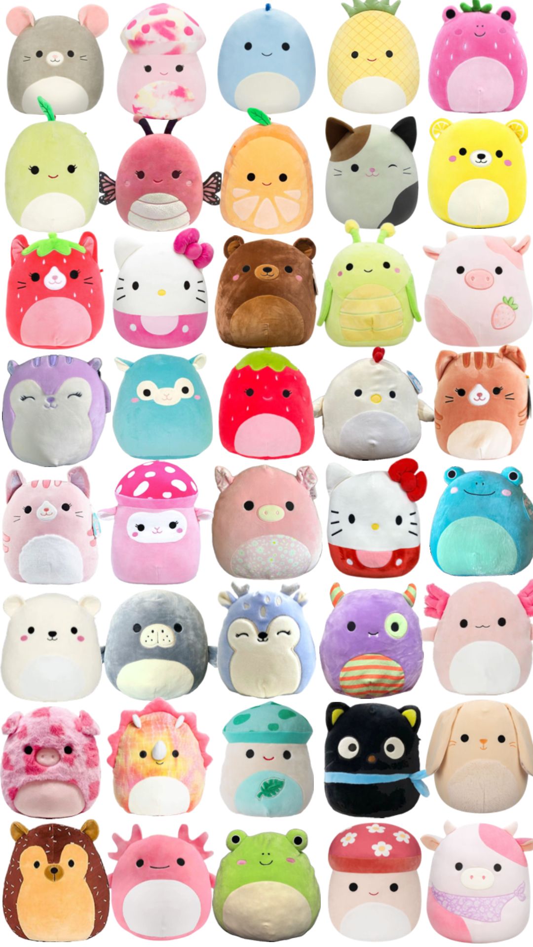 fun and colorful Squishmallow wallpapers