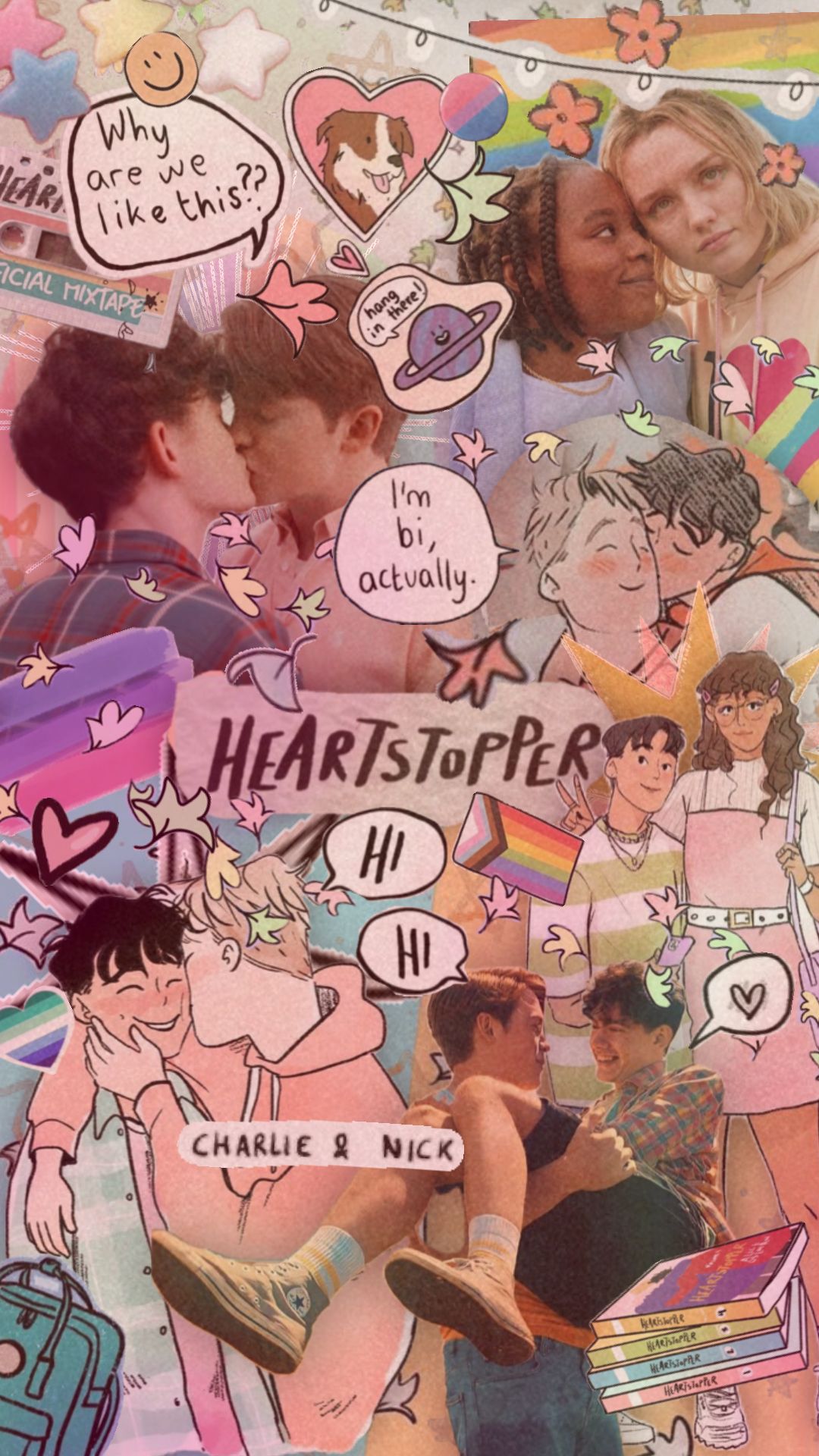 heartstopper cute wallpapers collection