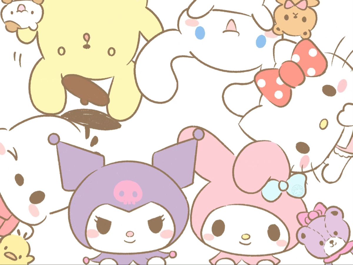 Hello Kitty themed device wallpapers