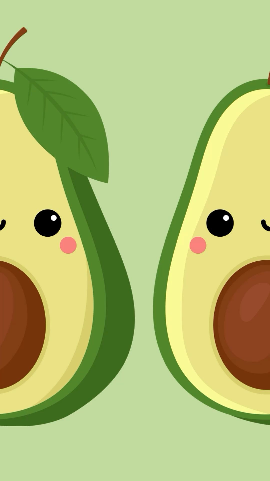 high-resolution cute avocado wallpapers