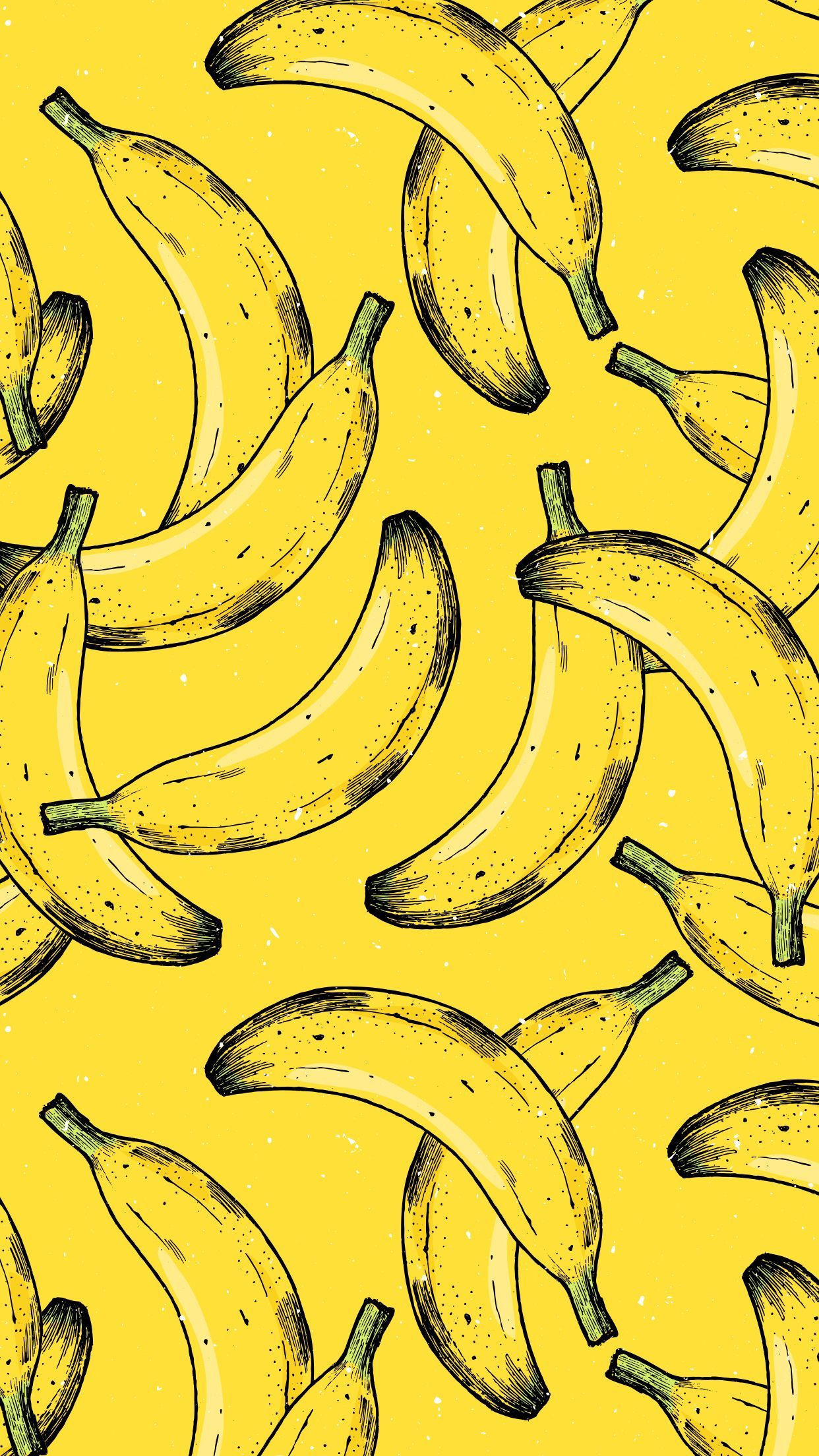 high-resolution cute banana wallpapers