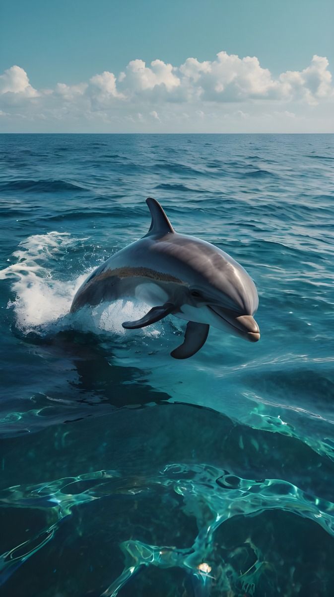 high-resolution cute dolphin wallpapers