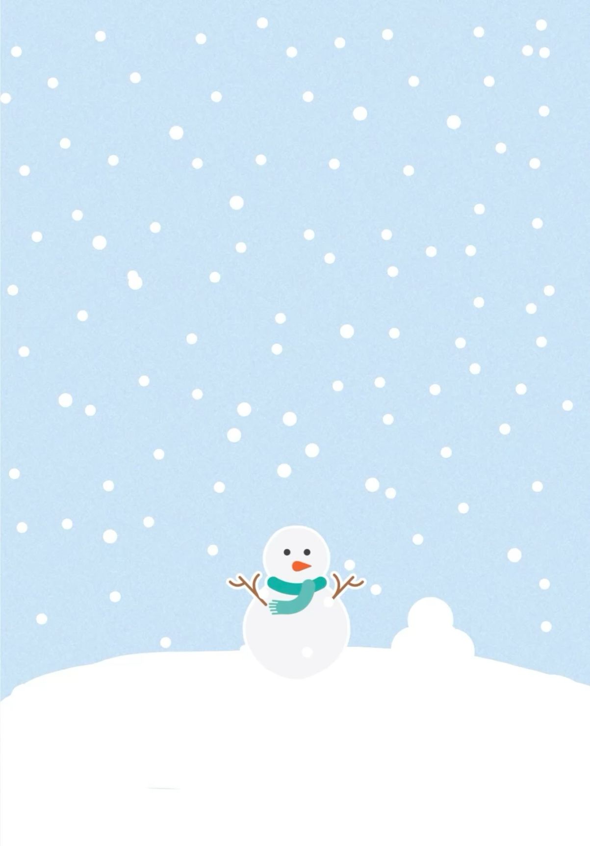 high-resolution cute Snowman backgrounds