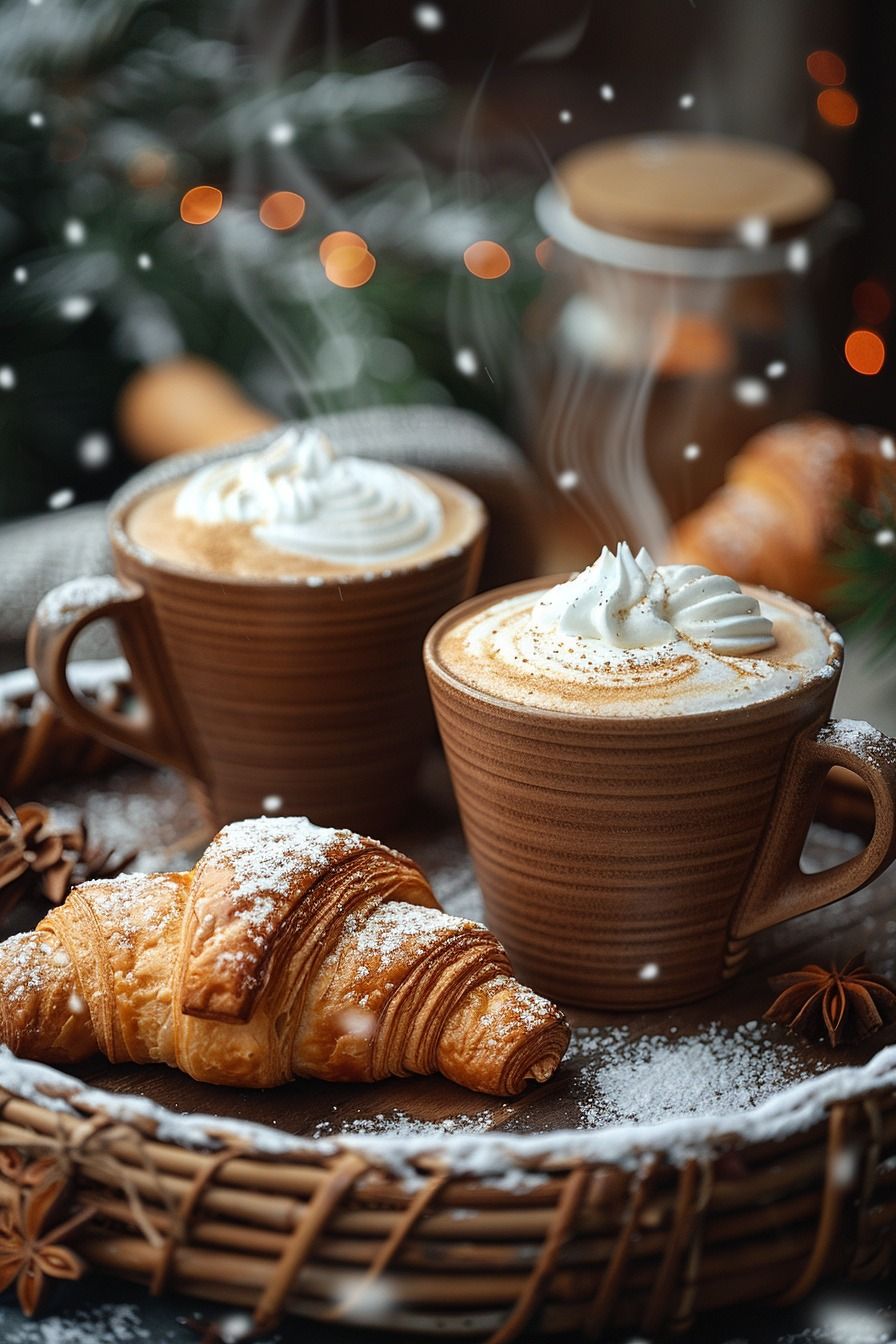 hot chocolate cute girly Christmas wallpapers 0072