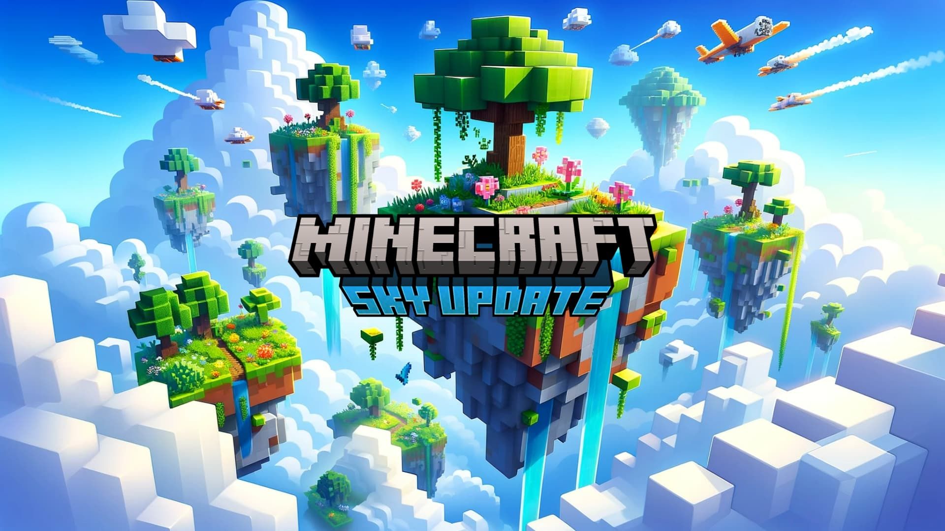 imaginative cute Minecraft scene wallpapers.