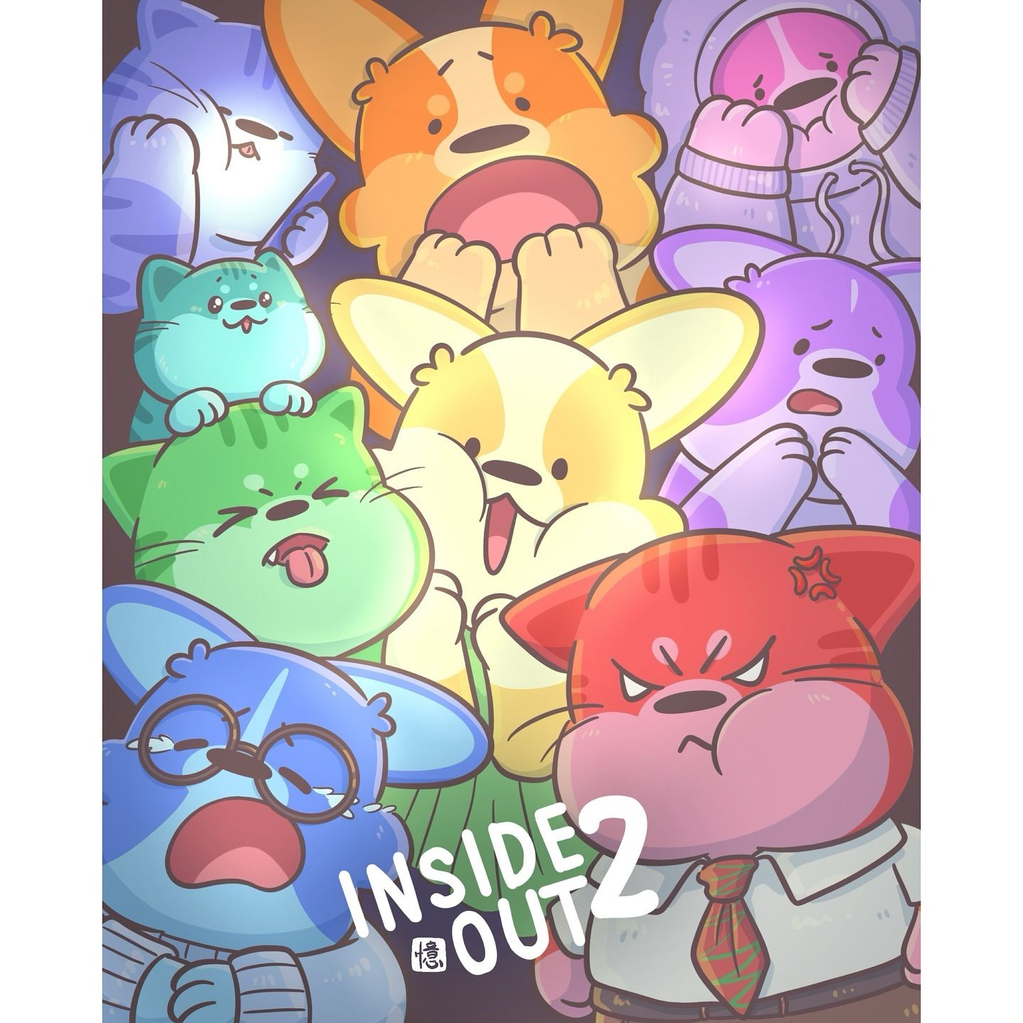 Inside Out 2 cute wallpapers 0009