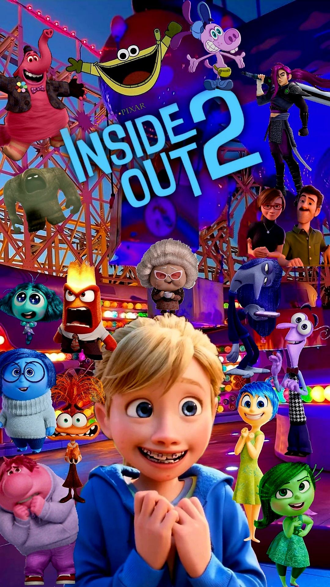 Inside Out 2 cute wallpapers 0018