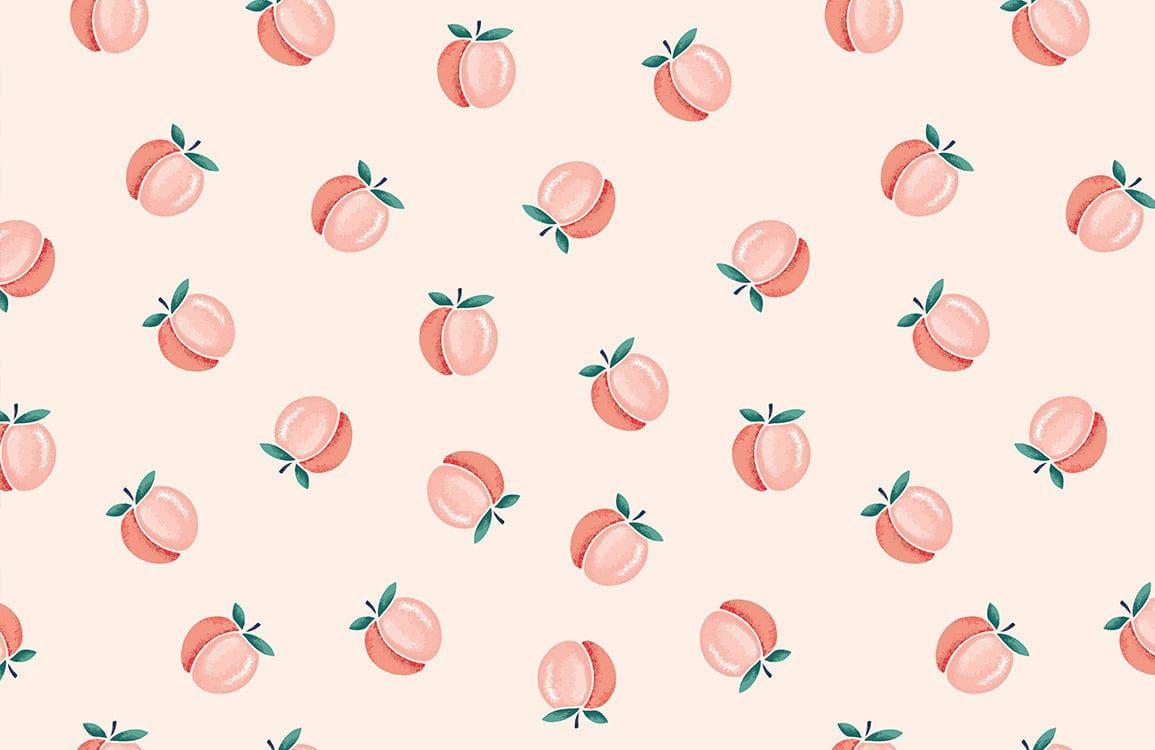 lively cute peach wallpapers for backgrounds