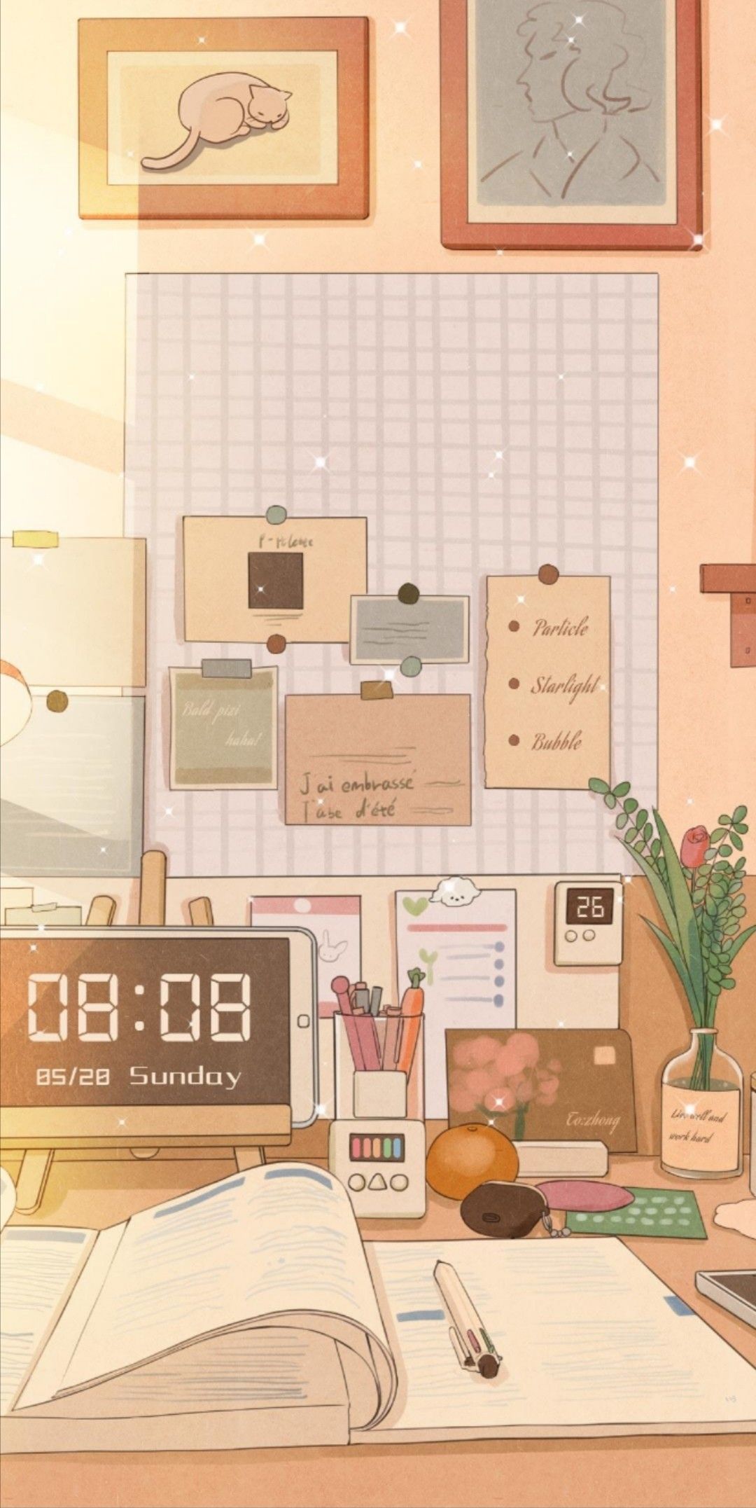 minimalistic cute lofi wallpapers