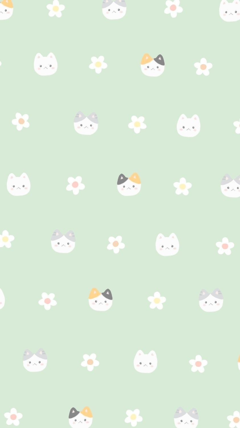 mint green cute wallpapers