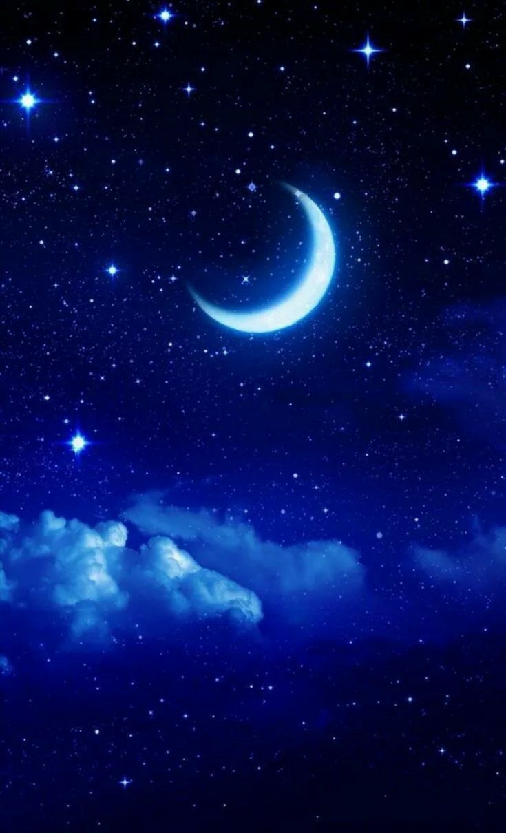 moon galaxy beautiful cute wallpapers 0063