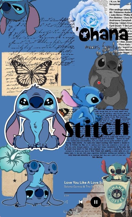 pastel cute Stitch wallpapers