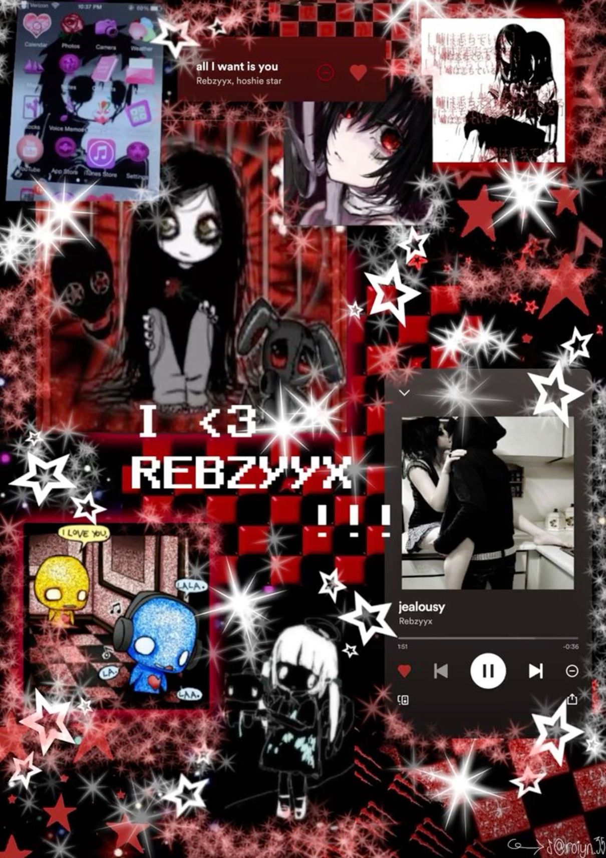 personalized cute Emo wallpapers