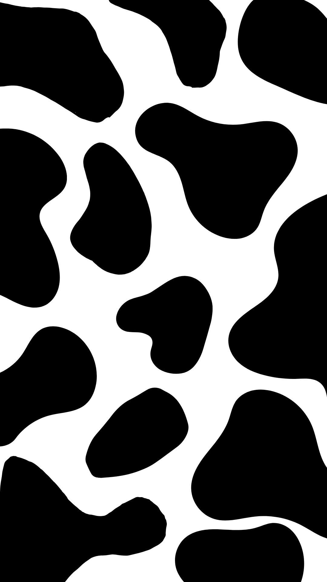 playful cute wallpapers cow print theme.