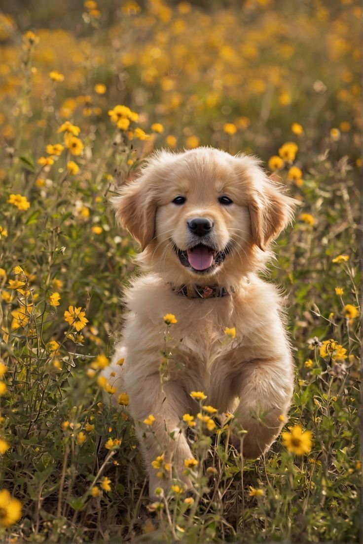 playful golden retriever wallpapers for your device