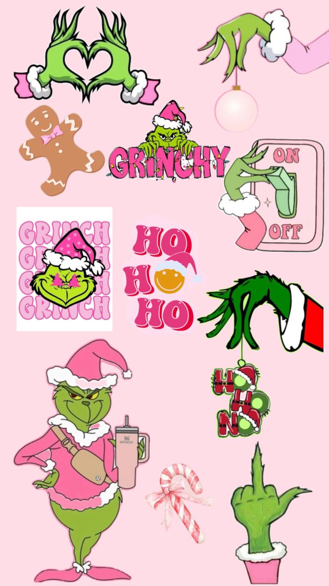 playful Grinch images for tablets