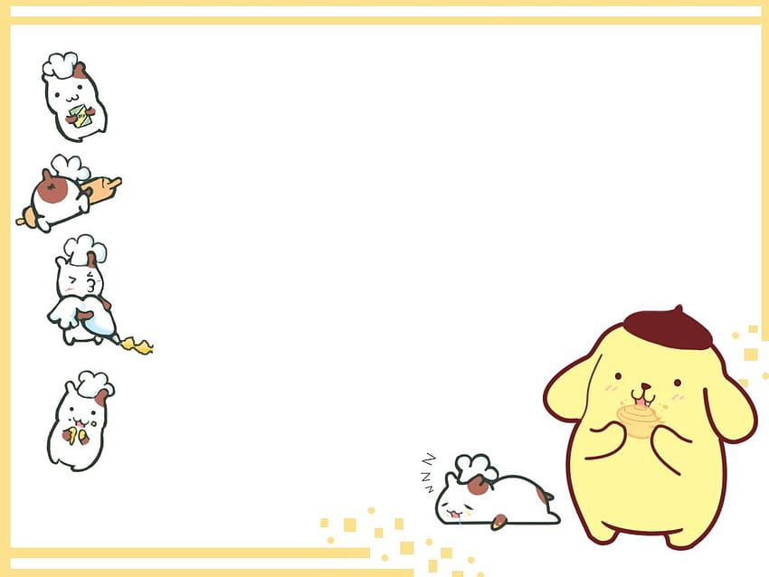 Pompompurin cute desktop backgrounds