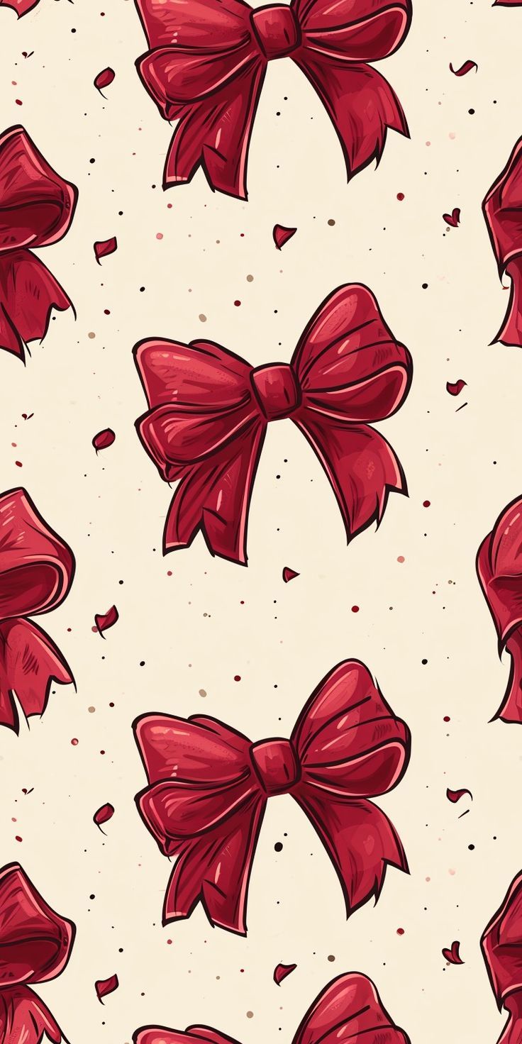 red-themed cute wallpapers