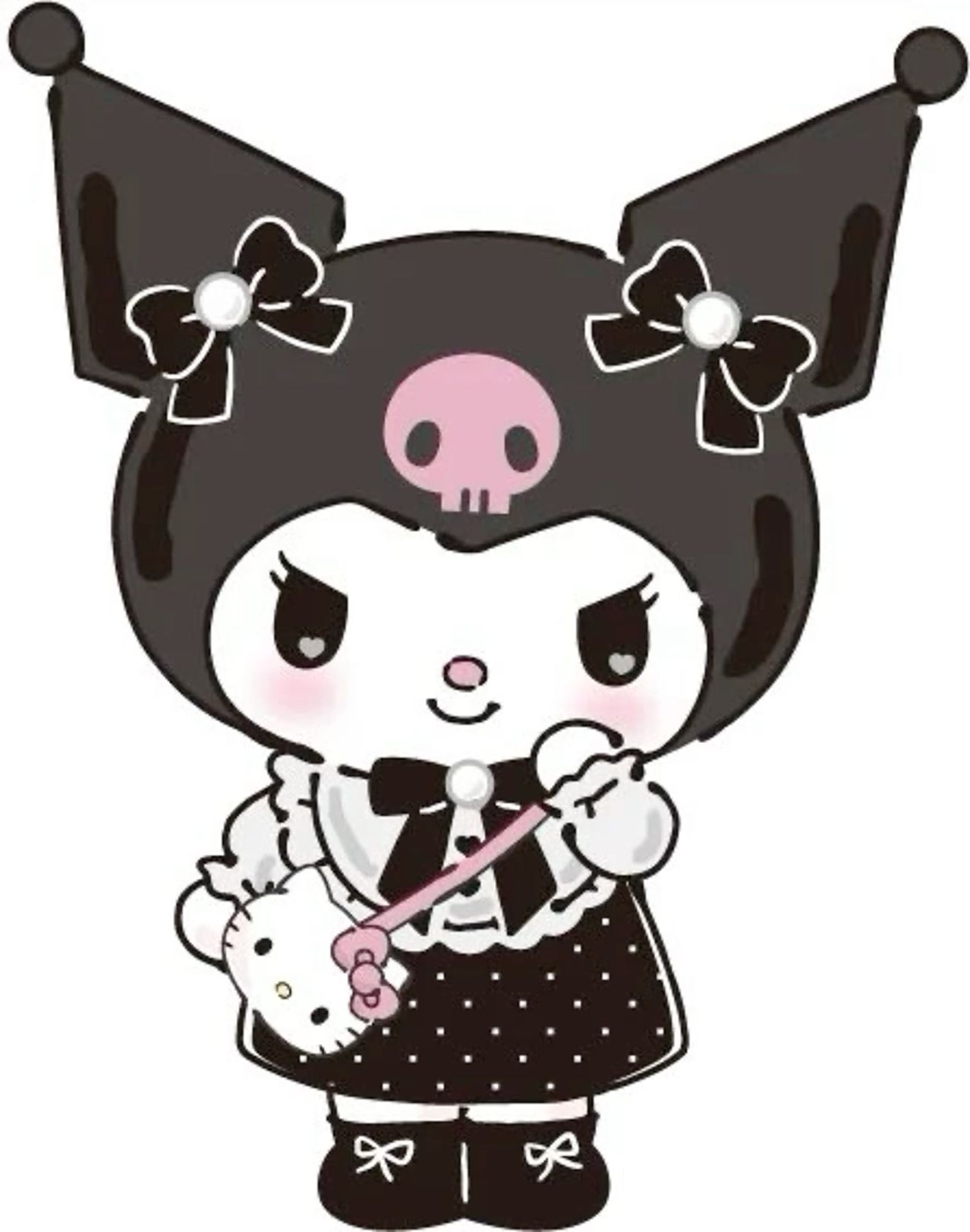 stylish cute Kuromi wallpapers