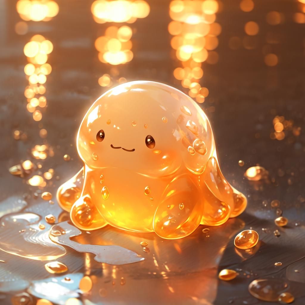 stylish cute slime wallpapers for devices