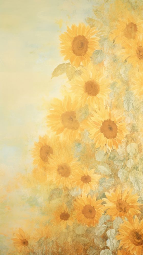 sunflower themed cute wallpapers