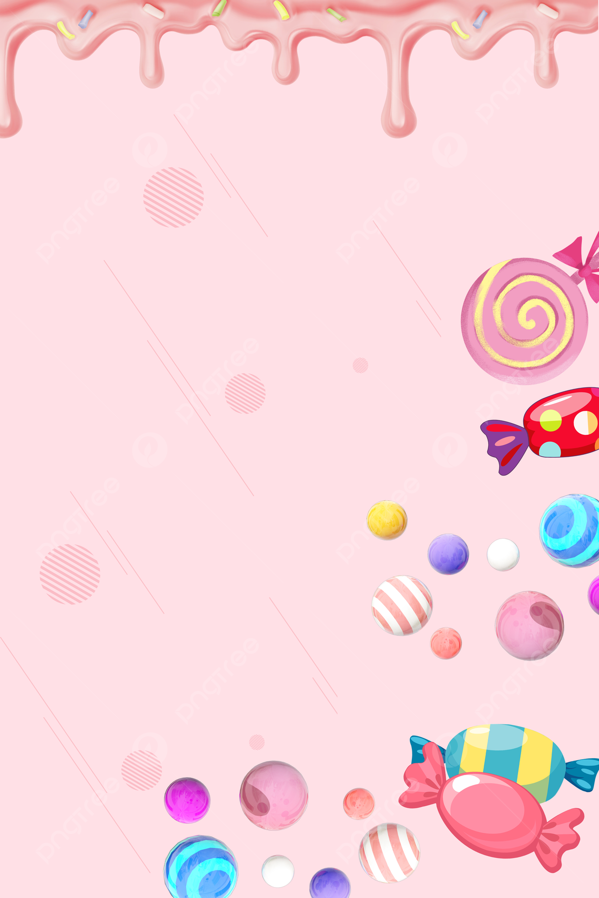 trendy cute candy wallpapers