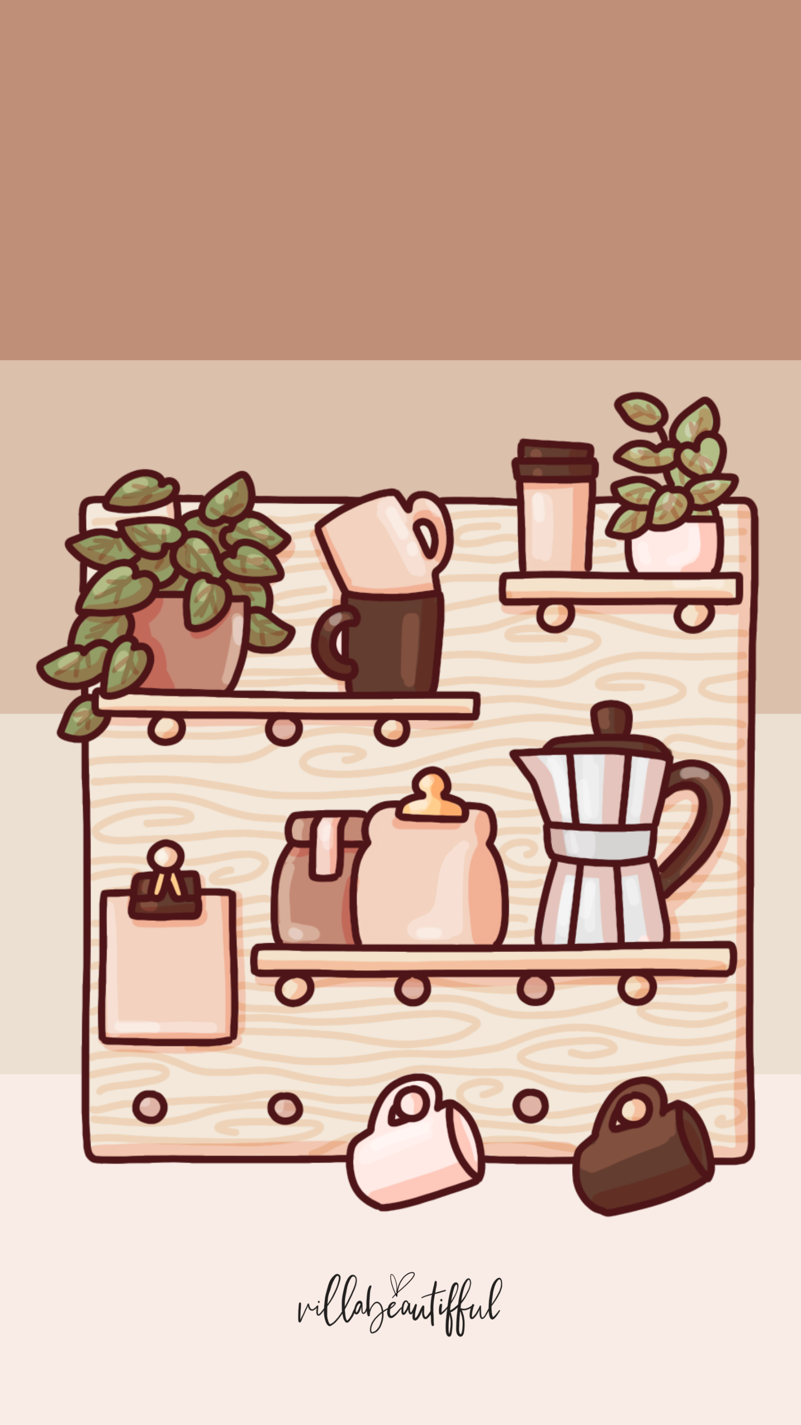 trendy cute coffee wallpapers