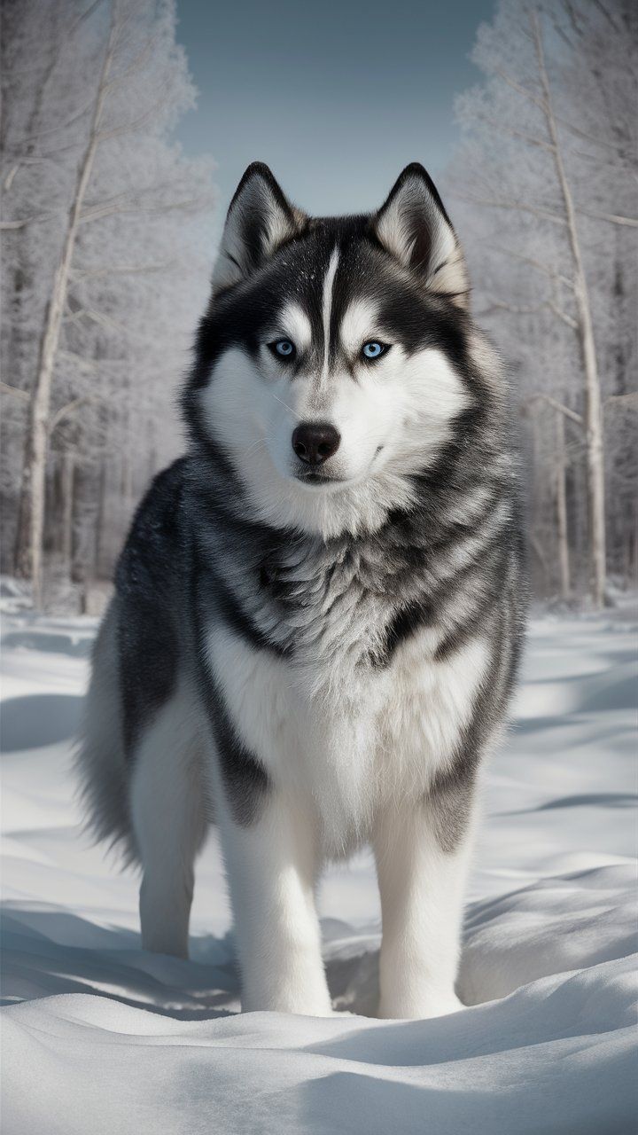 trendy cute husky wallpapers for devices.