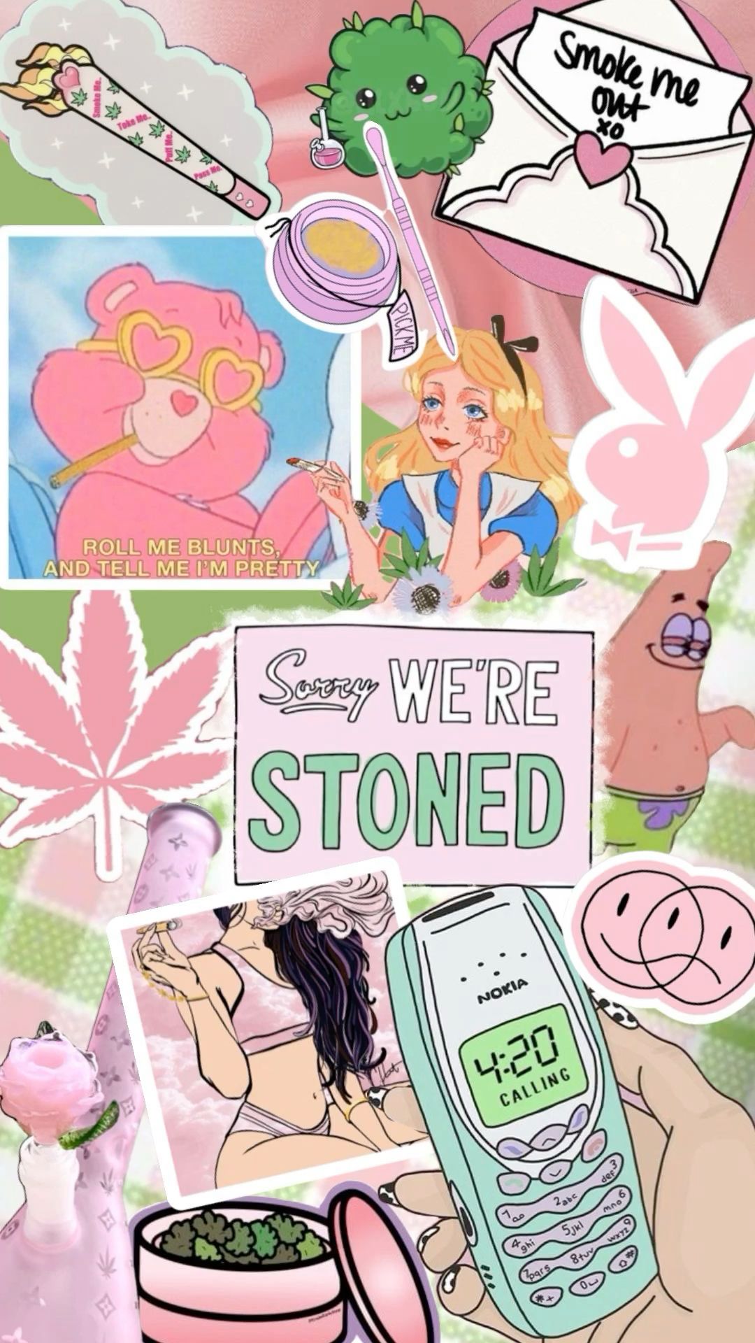 trendy cute stoner wallpapers