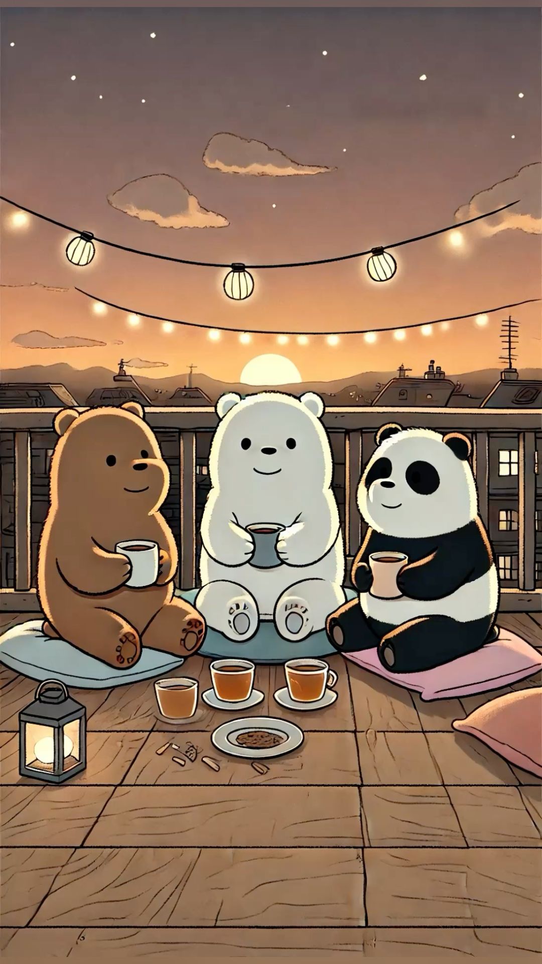 trendy cute wallpapers We Bare Bears designs