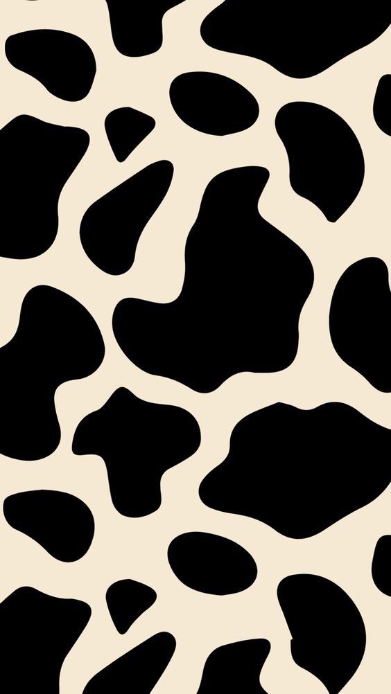 trendy cute wallpapers with cow print