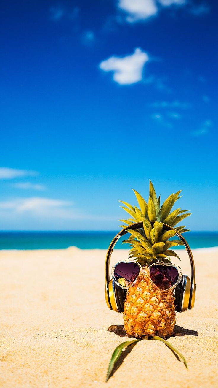 tropical cute pineapple wallpapers