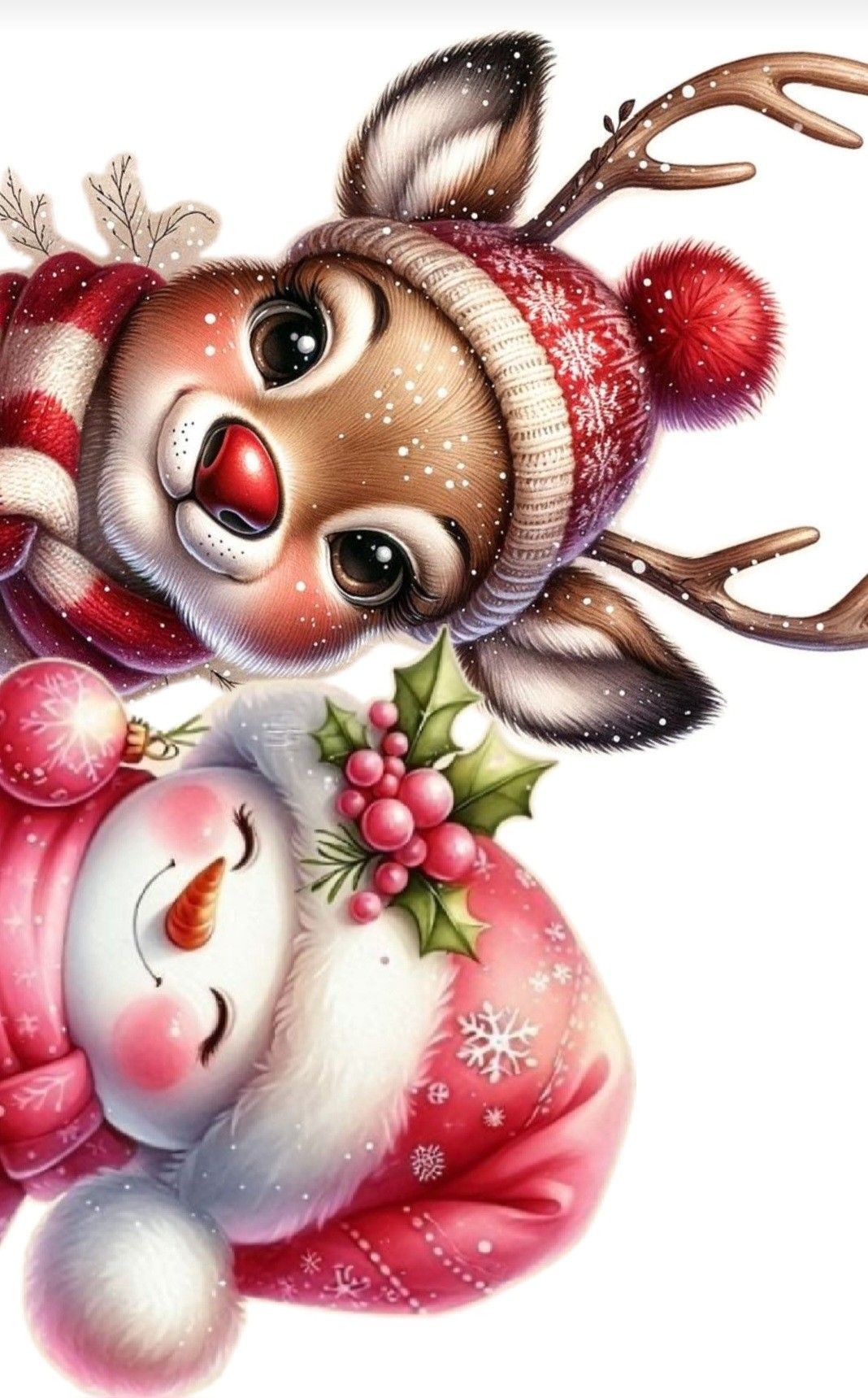 unique cute Santa backgrounds for devices